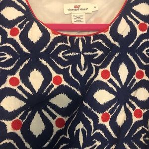 Vineyard Vines red white & blue dress